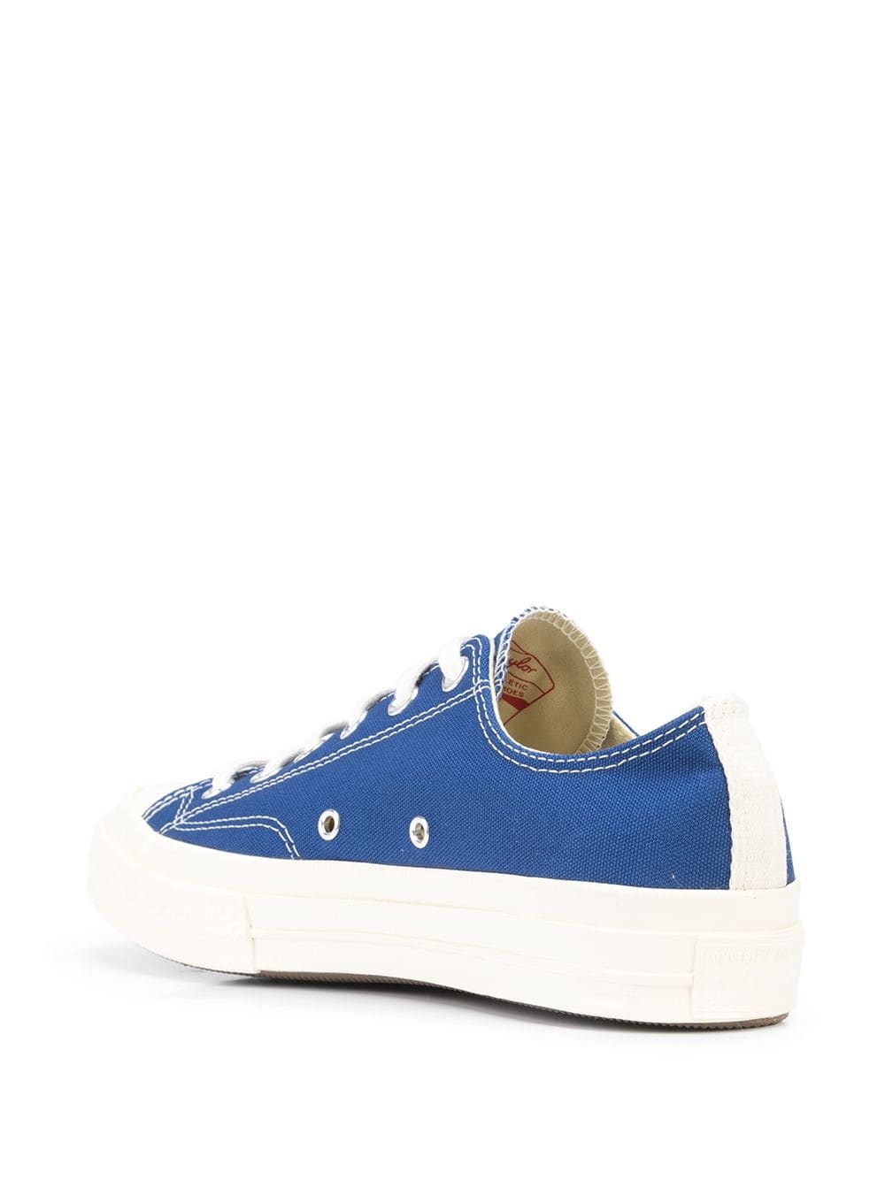 Comme Des Garçons Play X Converse Comme Des Garcons Play X Converse Chuck Taylor Low Top Sneakers In White