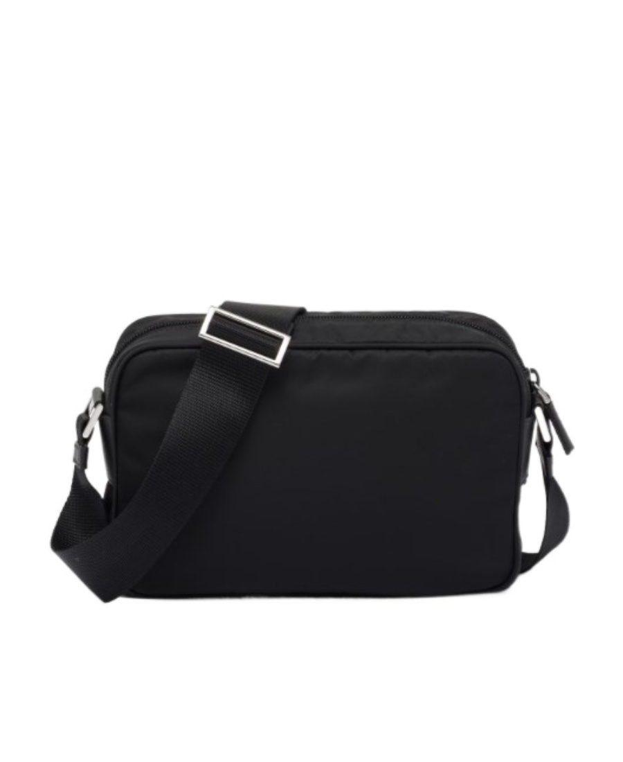 Prada Womens Black Re-nylon Recycled-nylon Shoulder Bag In Black