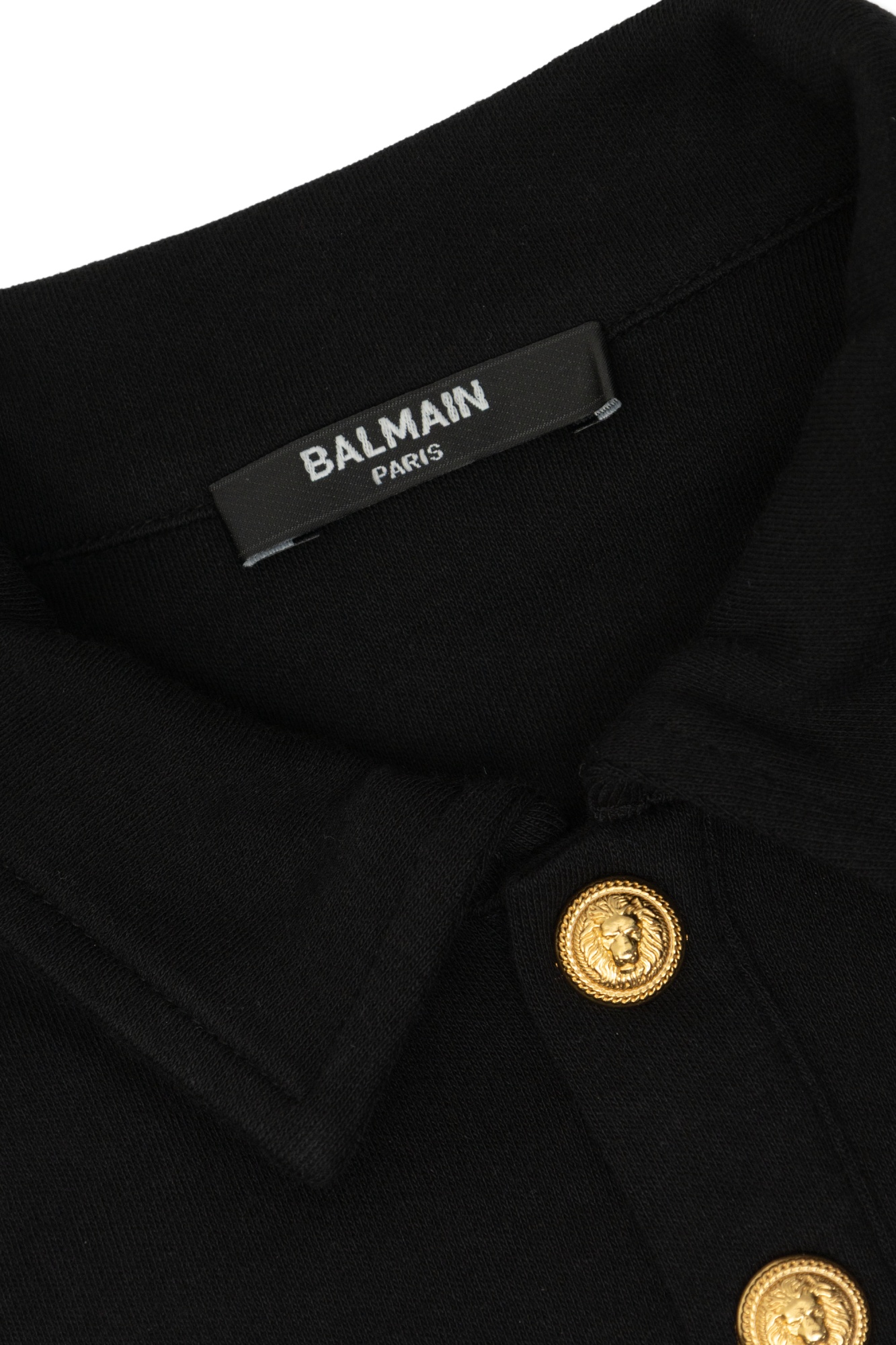 Balmain Long-sleeved T-shirt In Black