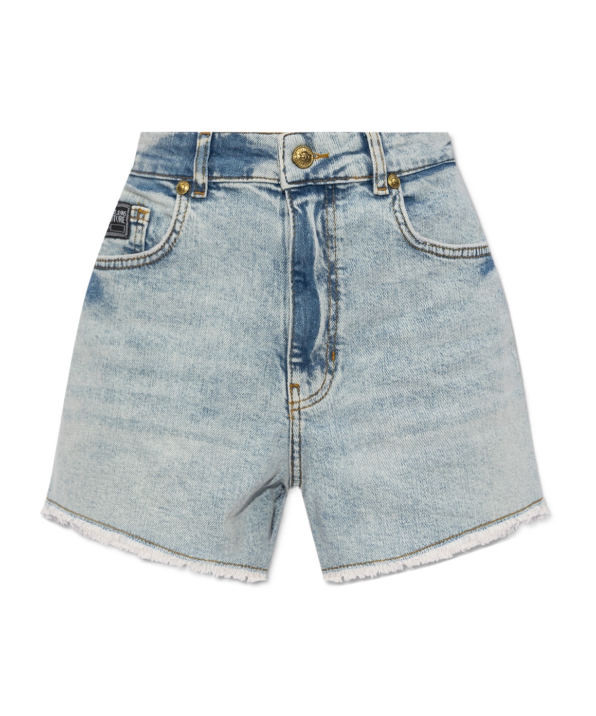Versace Jeans High-rise Denim Shorts