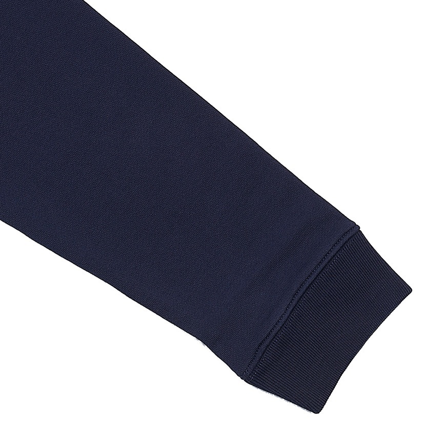 Maison Kitsuné Long-sleeved Sweater In Black