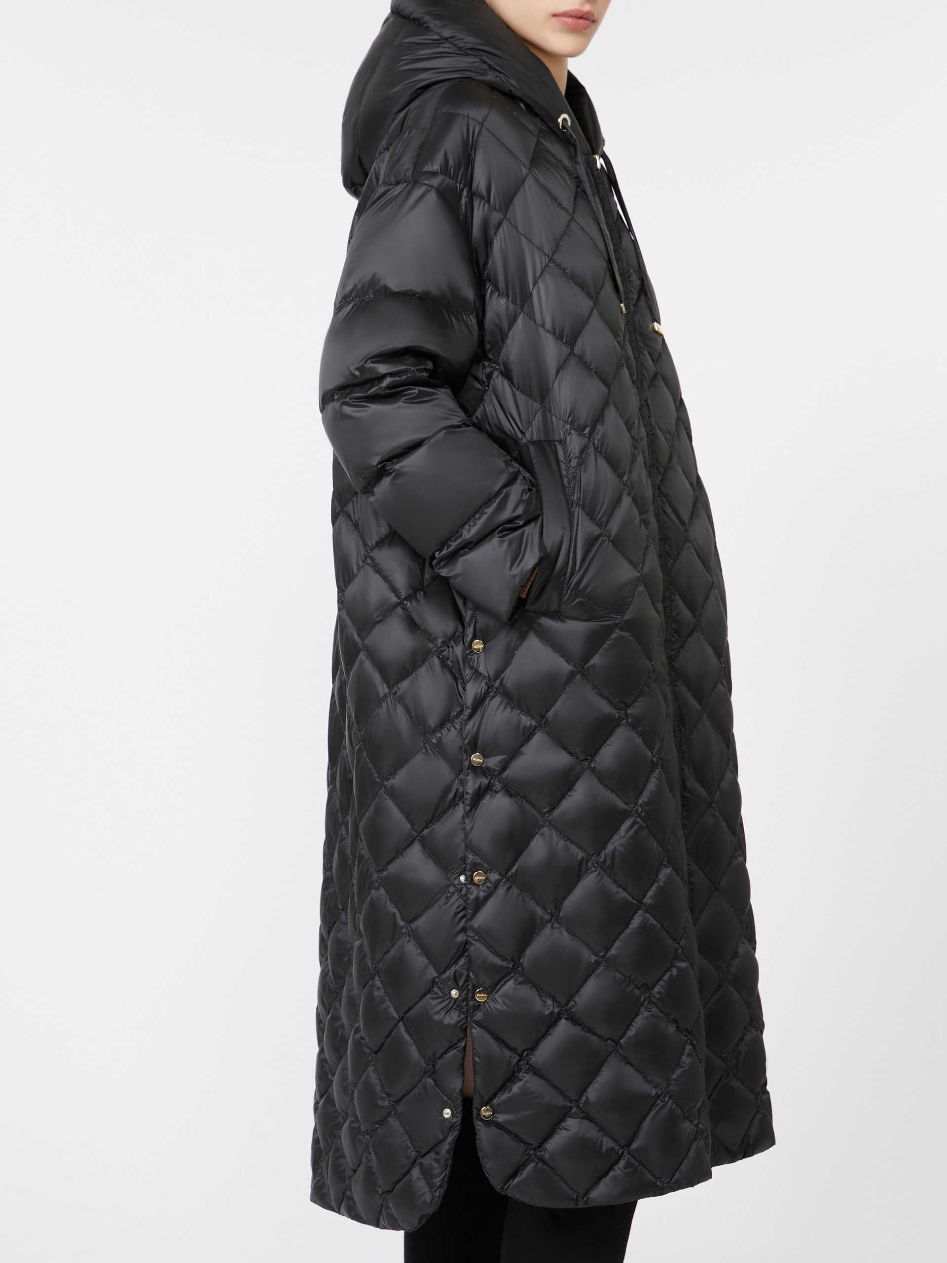 Max Mara The Cube Trepar Down Jacket In Black