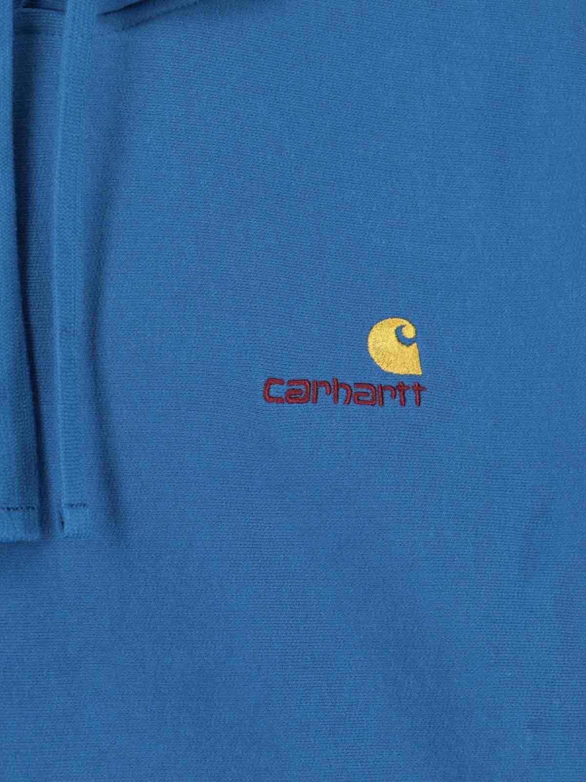 Carhartt Long-sleeved Sweater In Blue