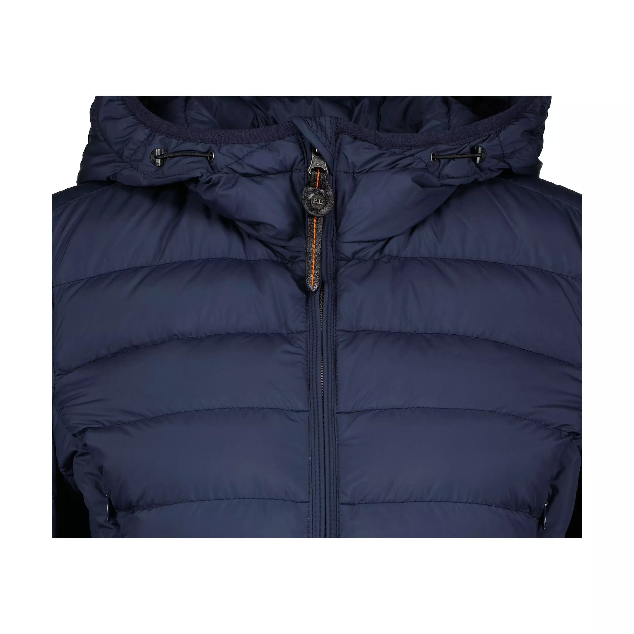 Parajumpers Long-sleeved Hooded Down Jacket In Blue