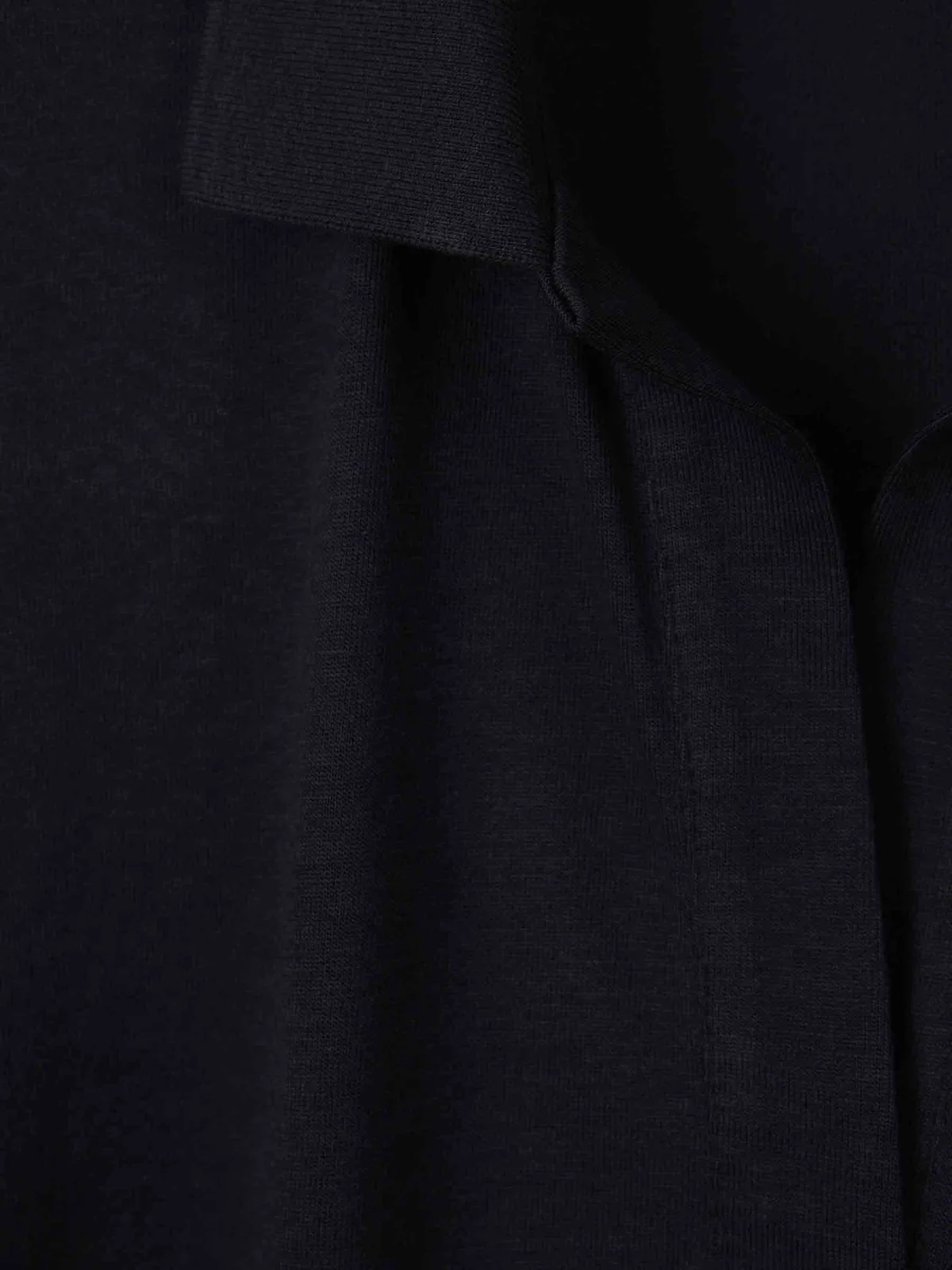 Herno Fine-knit T-shirt In Black