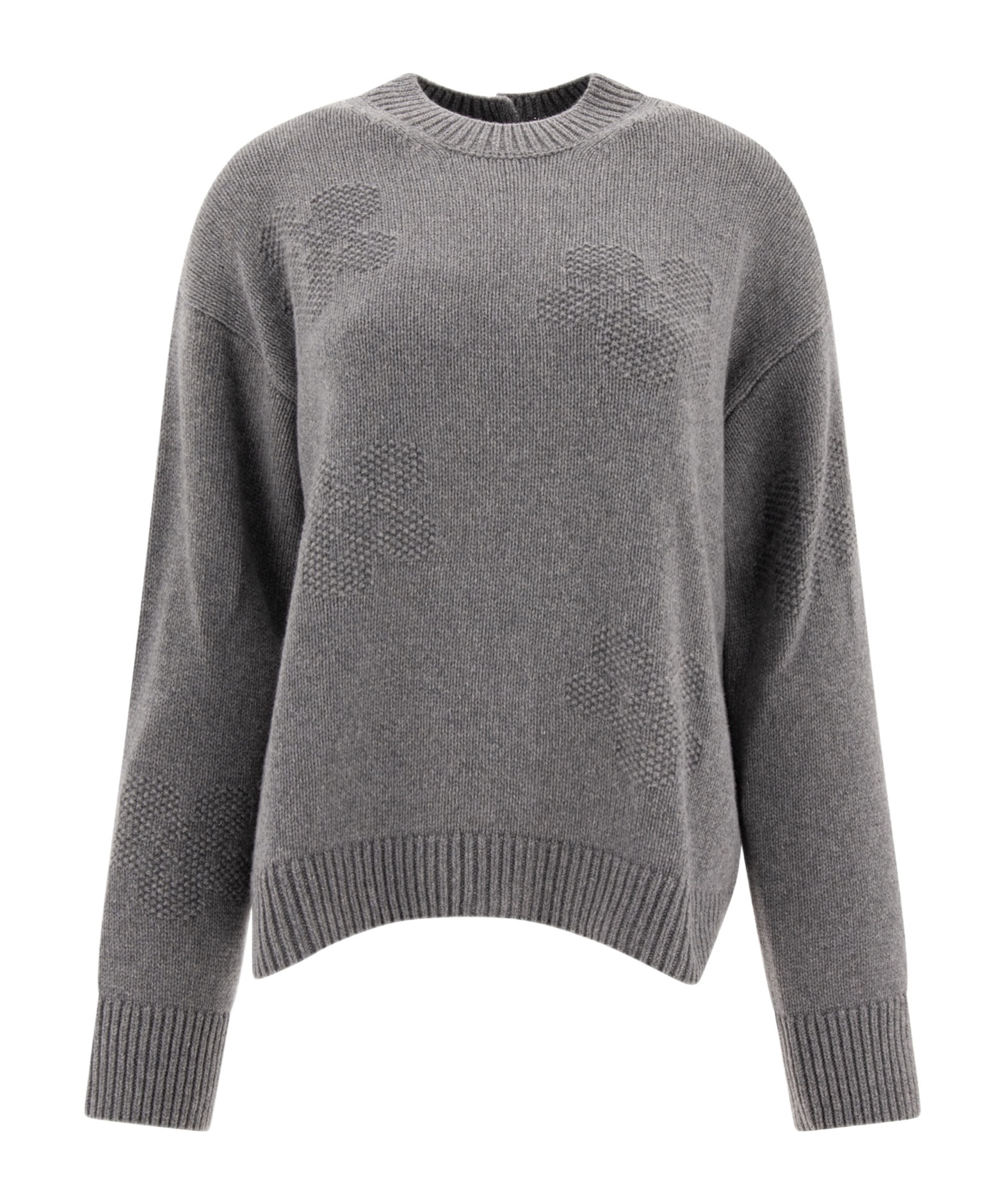 Cecilie�bahnsen Long-sleeved Sweater In Gray
