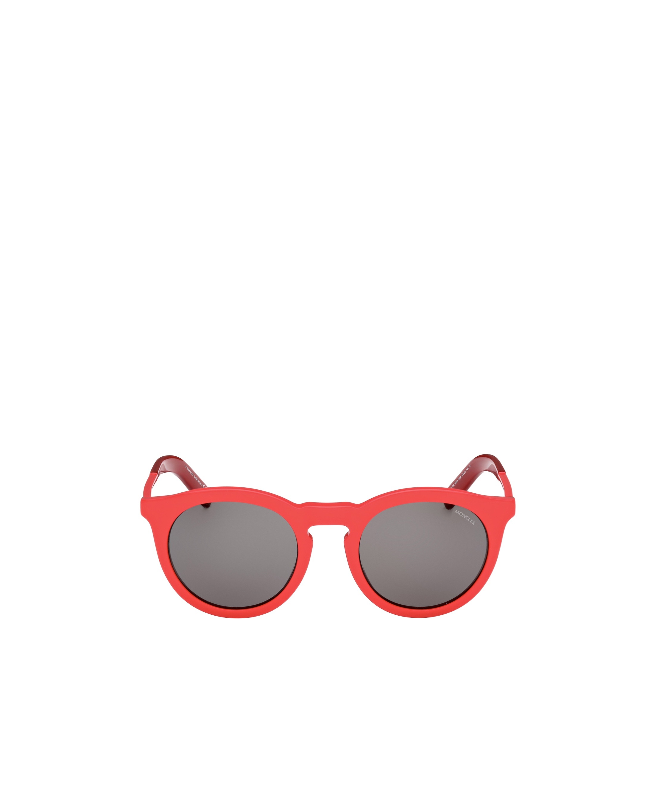 Moncler Logo Sunglasses In Gray