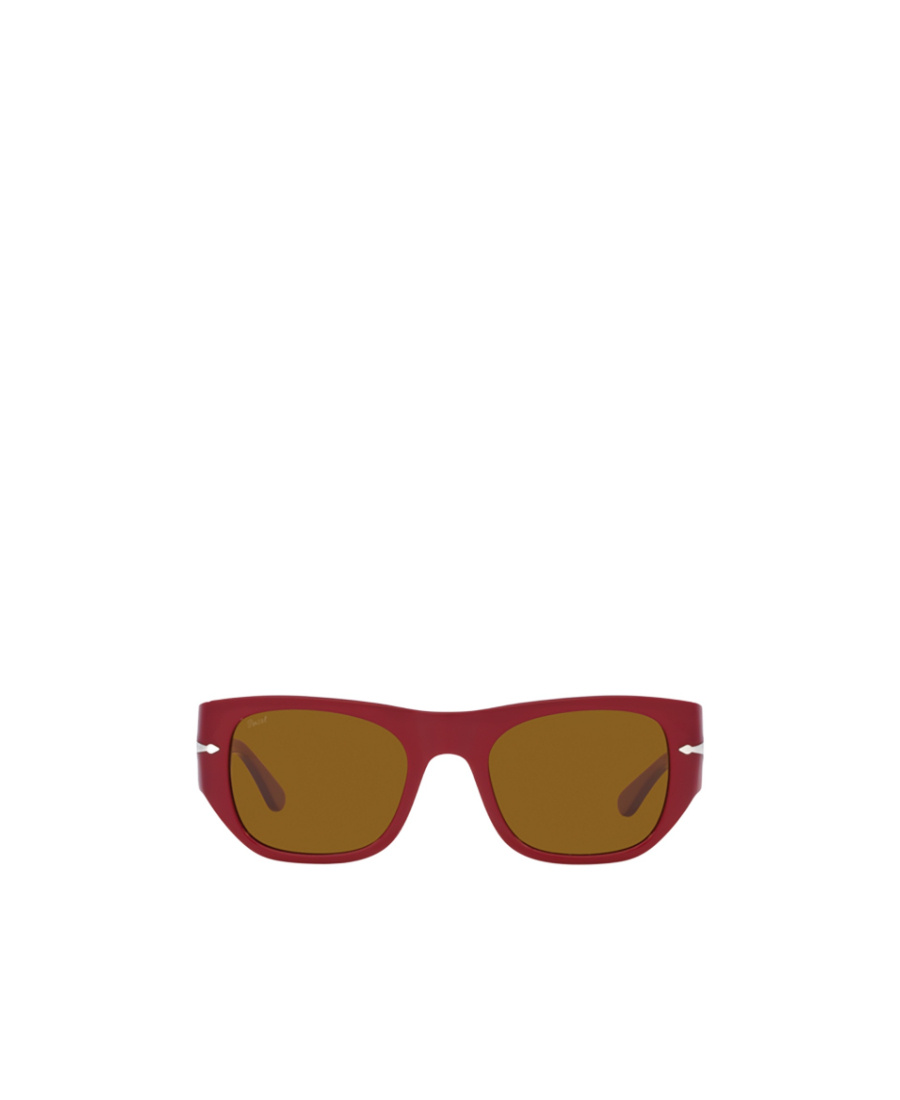Persol Rectangle Frame Sunglasses In Brown