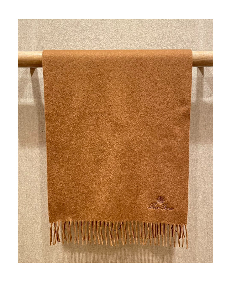 LORO PIANA LORO PIANA GRANDE UNITA FRINGED-EDGE SCARF