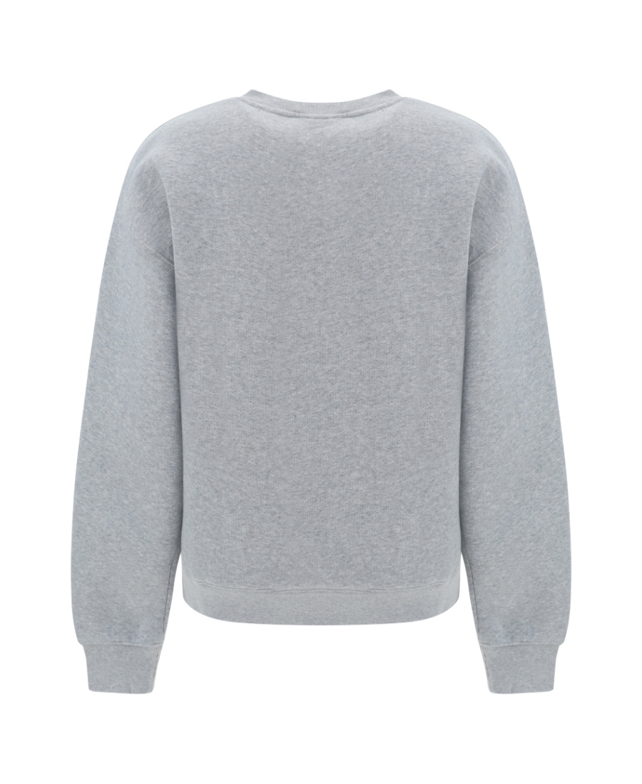 Shop Maison Kitsuné Fox-printed Crewneck Sweatshirt In Black