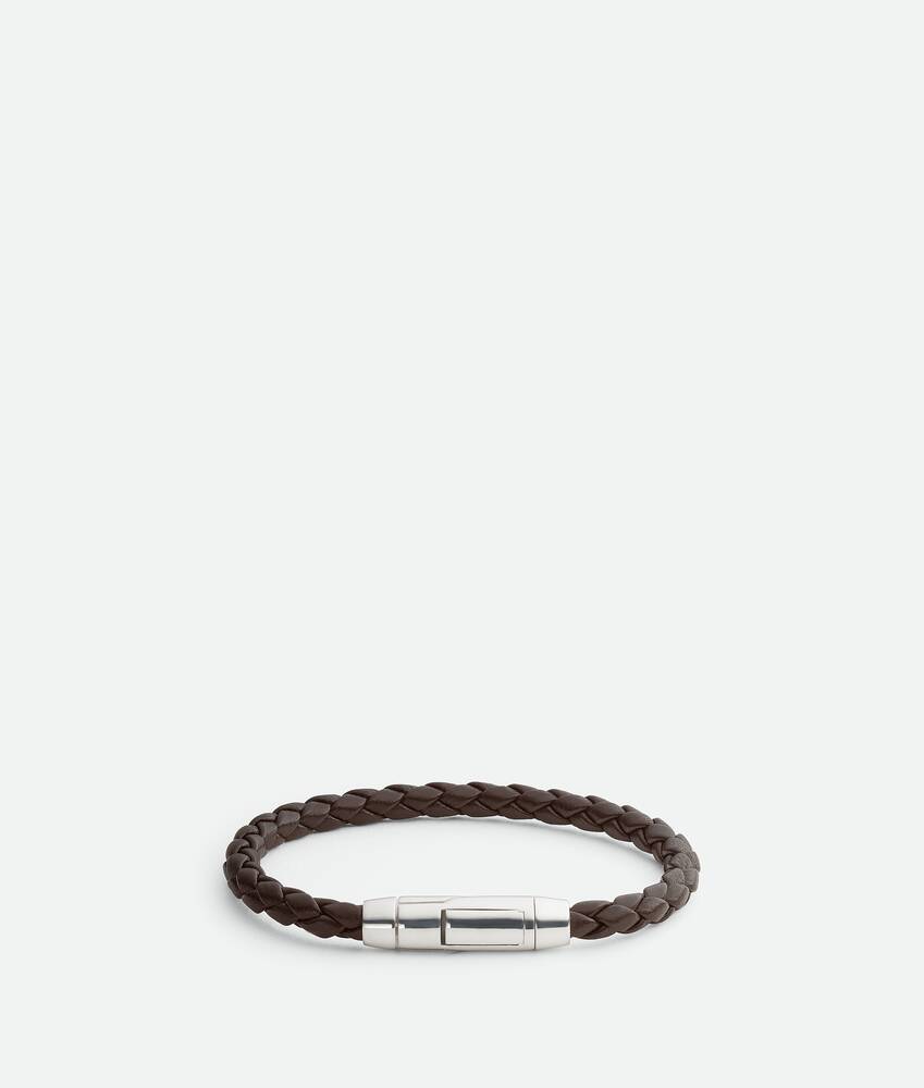 BOTTEGA VENETA BRAID LEATHER BRACELET