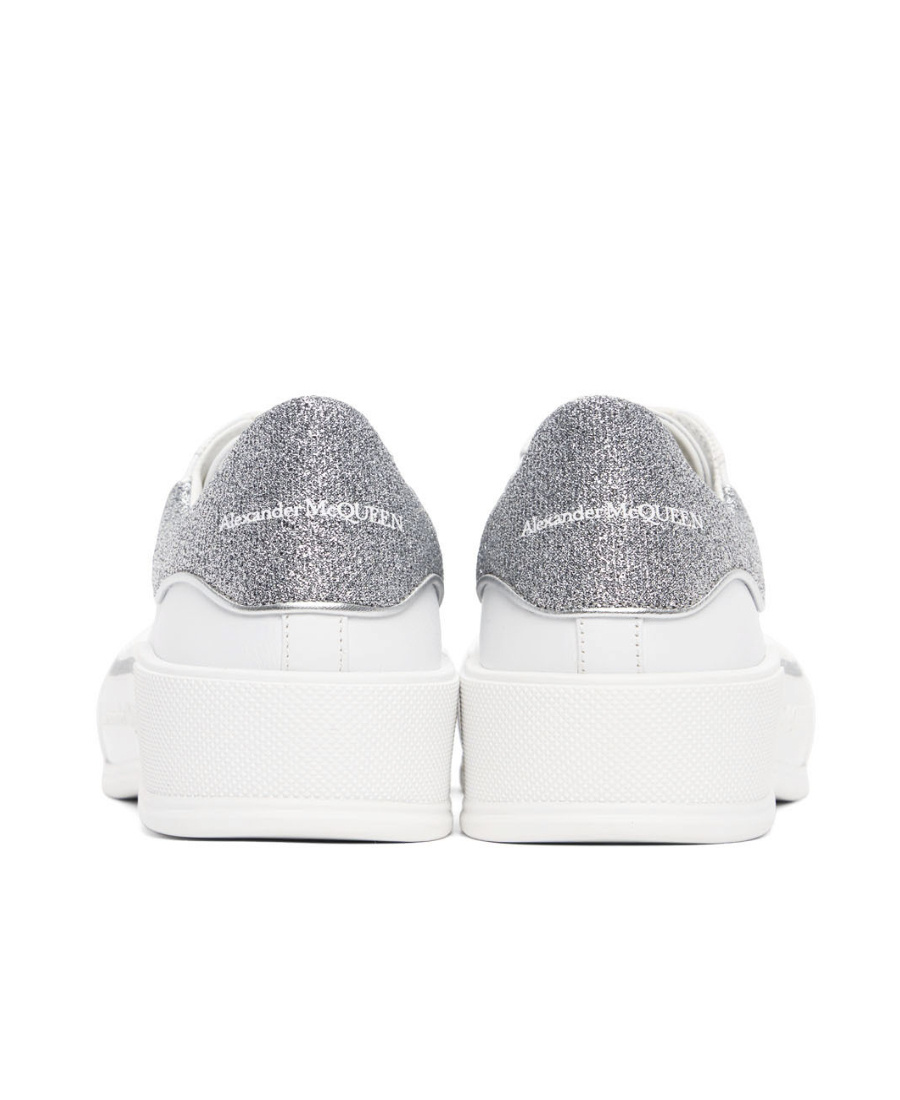 Alexander Mcqueen Oversized Low-top Sneakers In White
