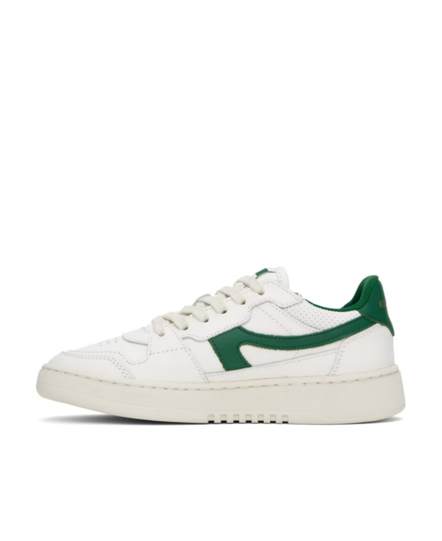 Axel Arigato Stitching Design Round Head Low-top Casual Shoes In White