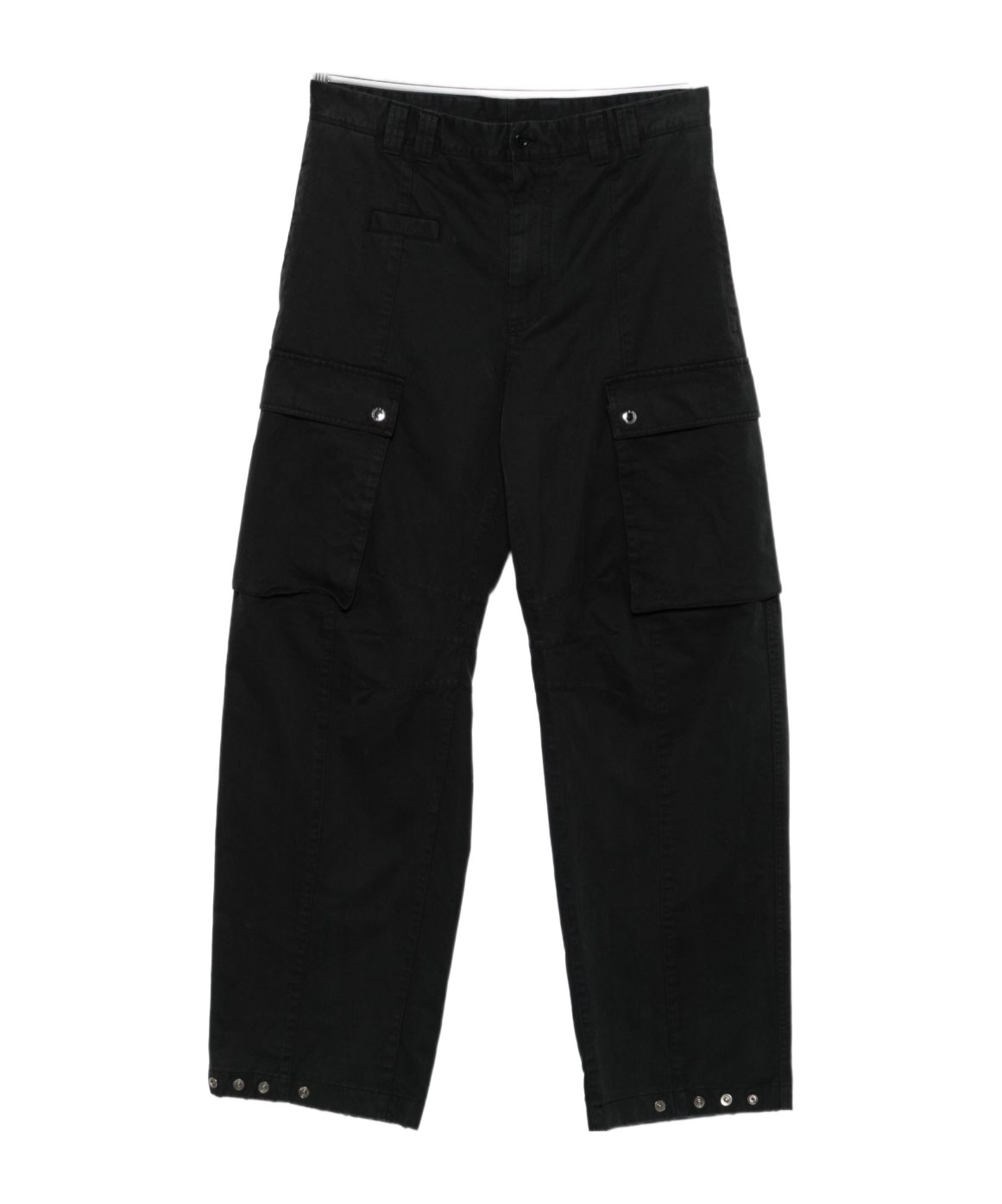 Dolce & Gabbana Cotton Cargo Trousers Clothing In Black