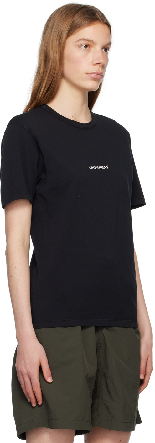 C.p. Company Cp Company T-shirts And Polos Black In Black