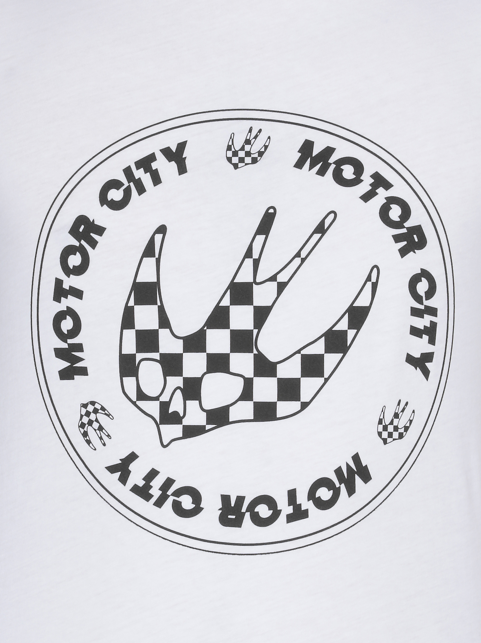 Mcq By Alexander Mcqueen Pattern Printed White T-shirt In White