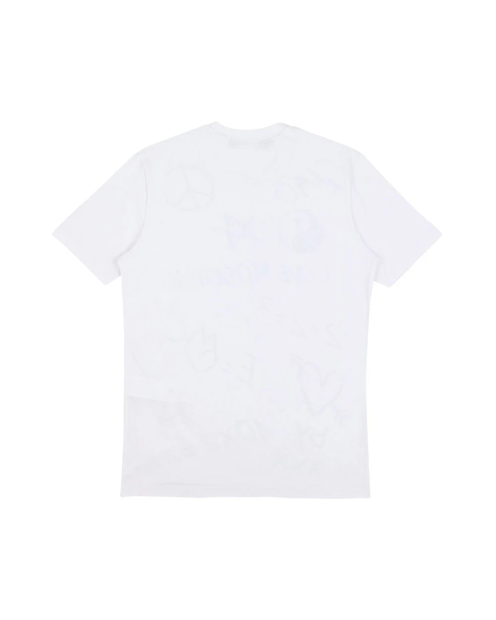 Moschino Printed T-shirt In White