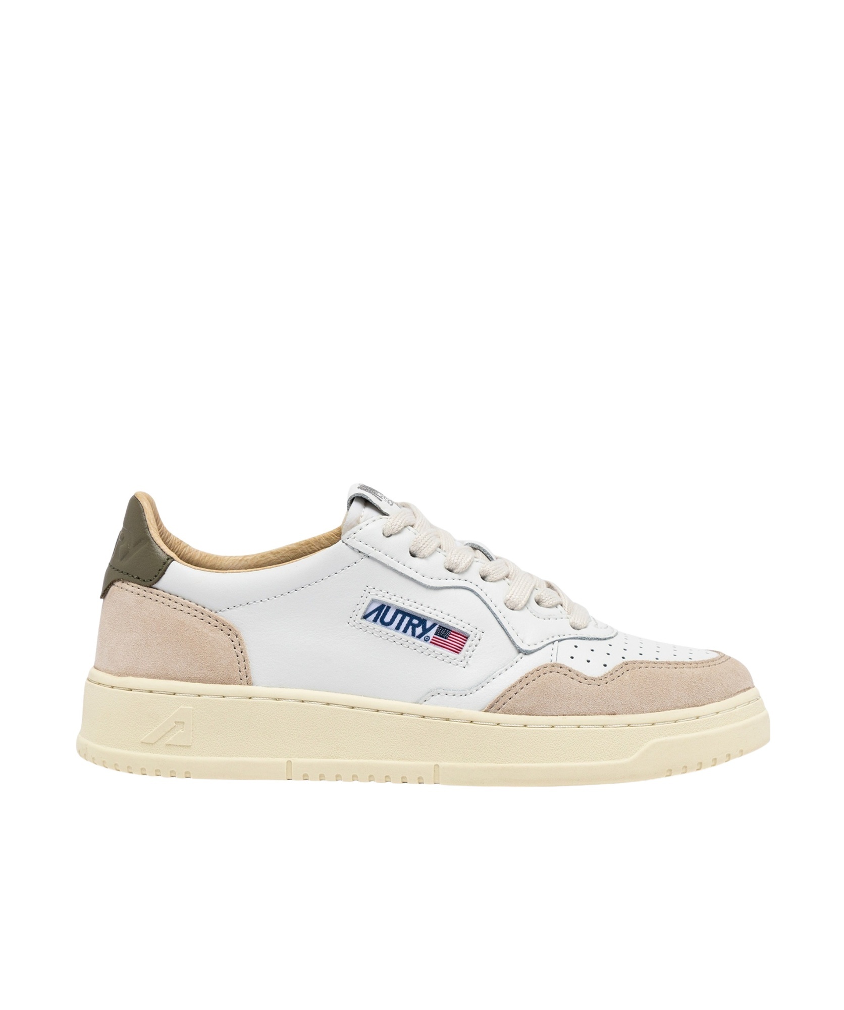Autry Round Head Low-cut Casual Shoes In Nude