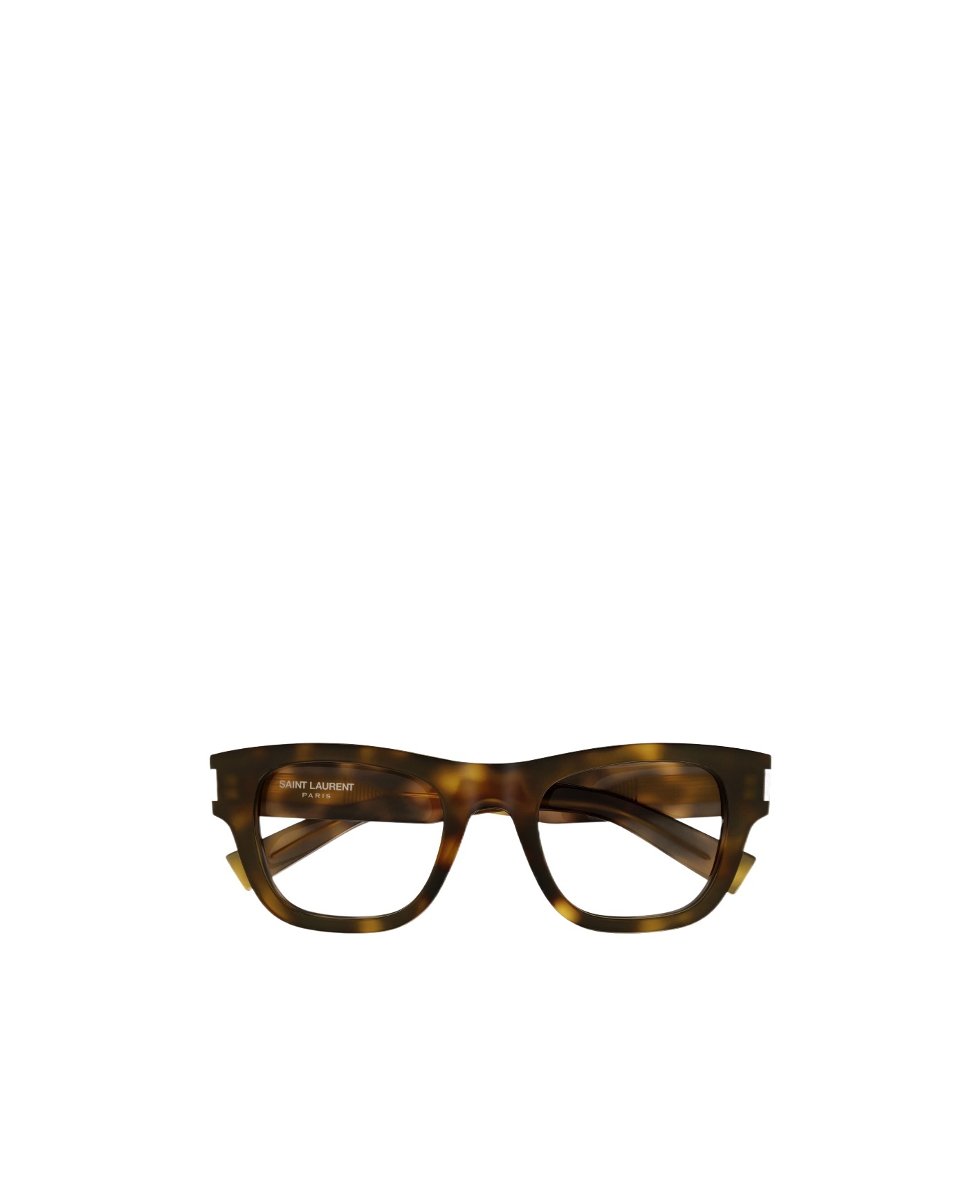 Saint Laurent Sl 698 Square-frame Glasses In Brown