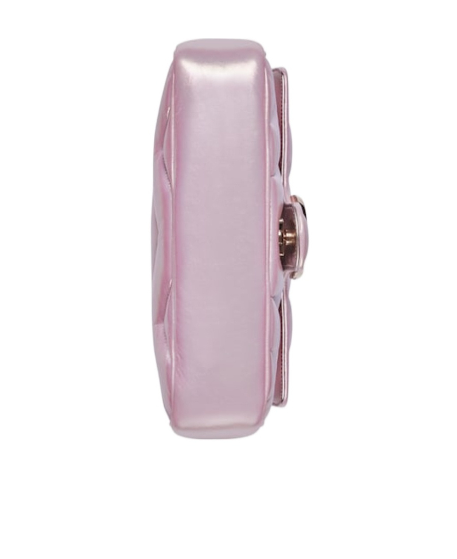 Gucci Gg Marmont Flip Small Shoulder Bag In Pink