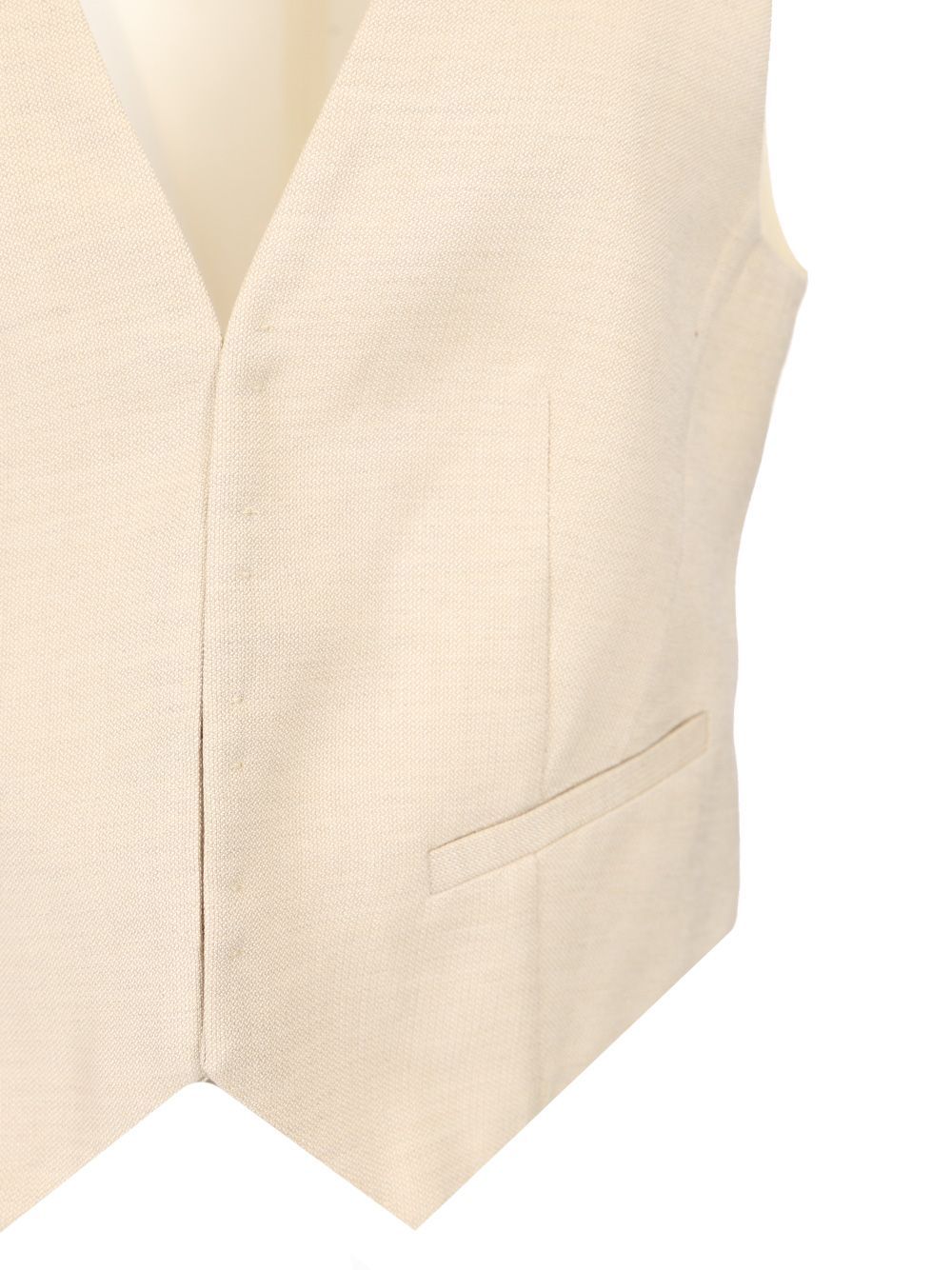 Forte Forte Wool And Viscose Vest In Beige