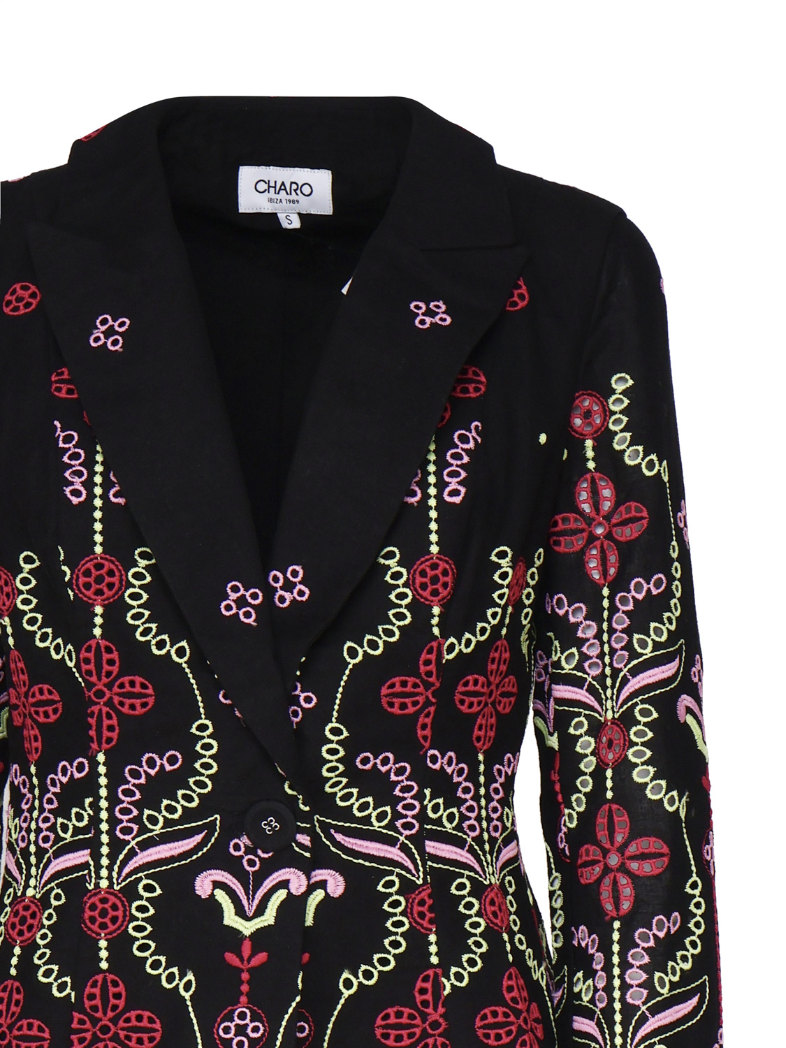 Charo Ruiz Kira Single-breasted Blazer In Black