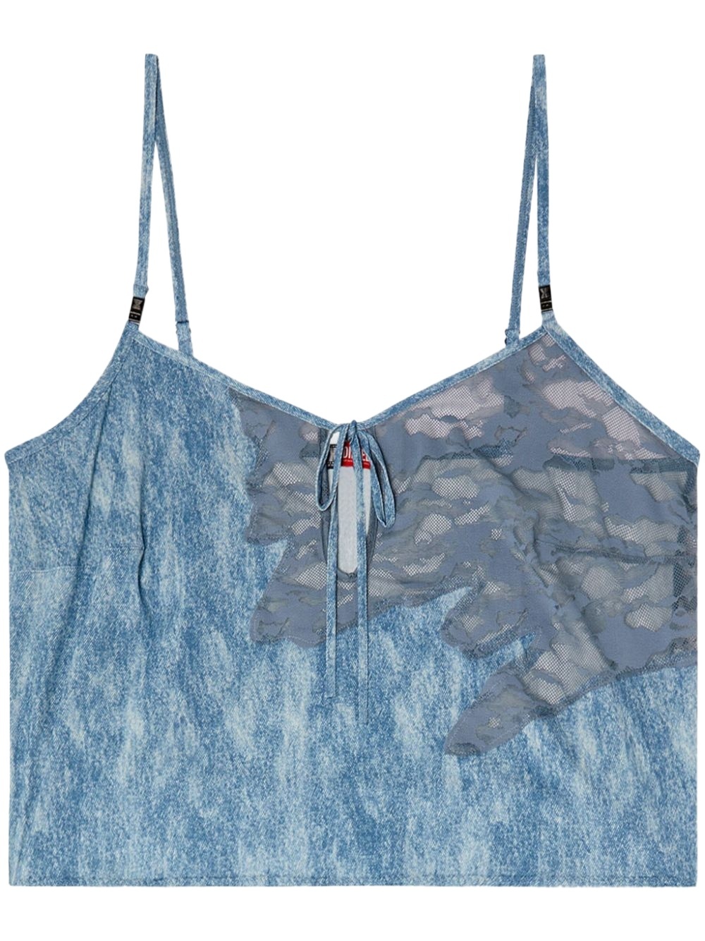 Diesel X Savage X Fenty Lace Camisole In Blue