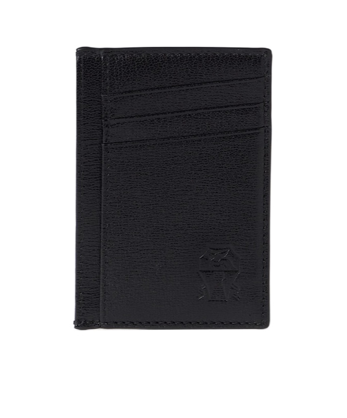 Brunello Cucinelli Black Leather Cardholder