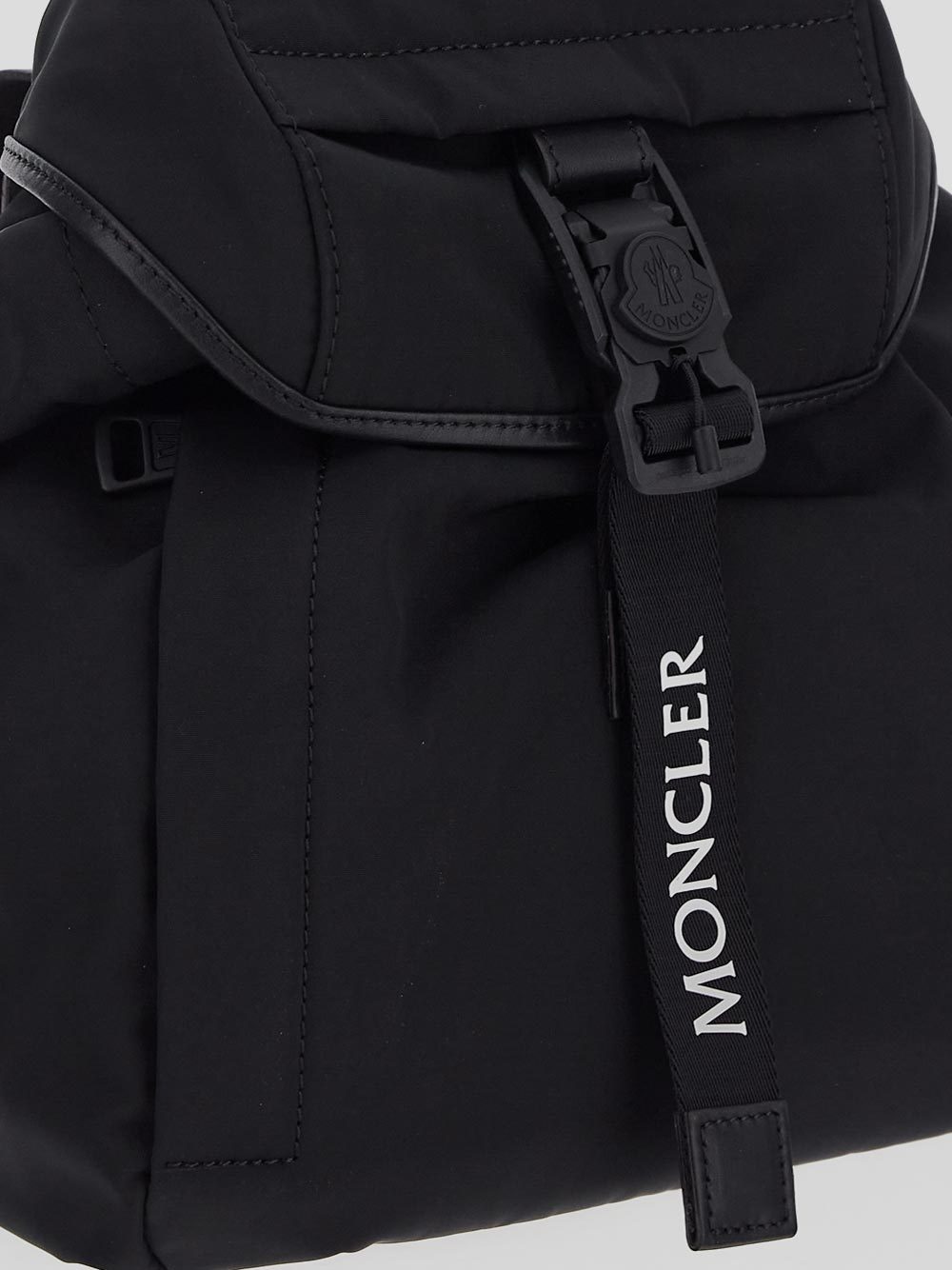 Moncler New Pierrick Nylon Backpack In Black