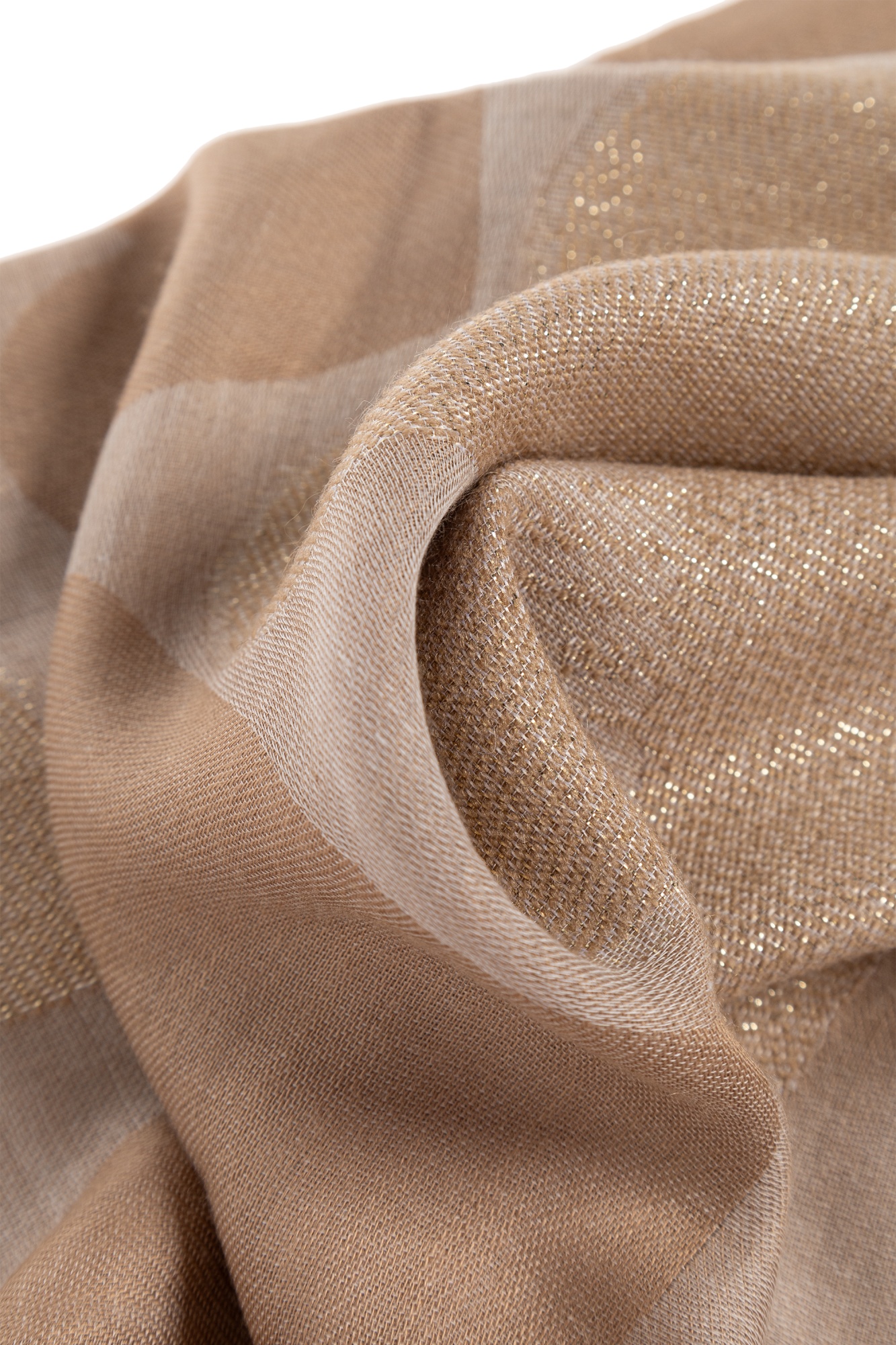 Moschino Fringed Scarf In Neutral