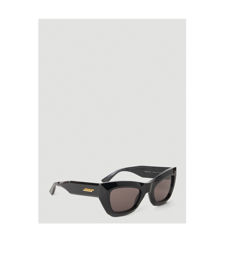 Bottega Veneta Cat Eye Sunglasses In Gray