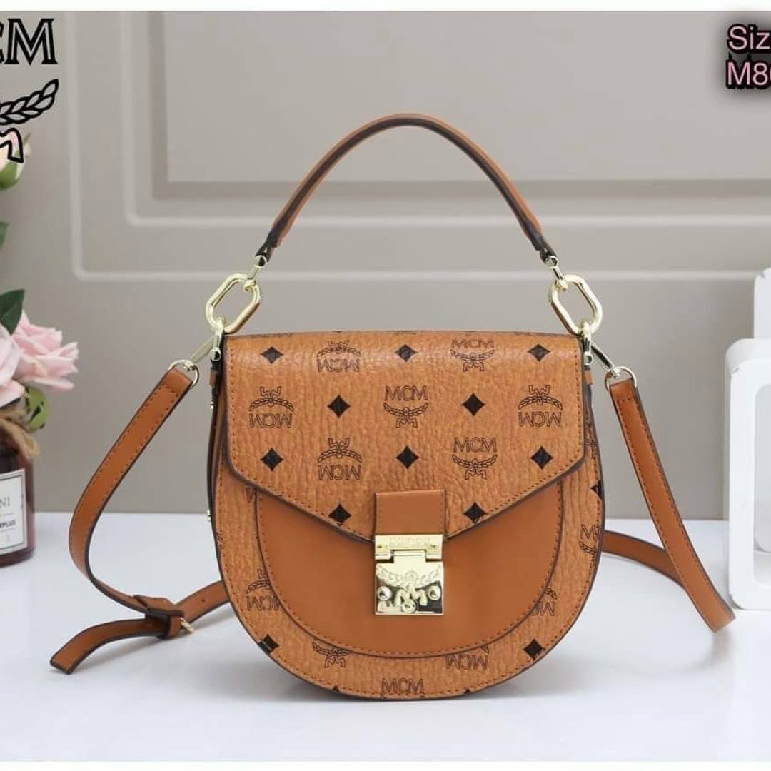 Shop Mcm Patricia Visetos-print Tote Bag In Brown