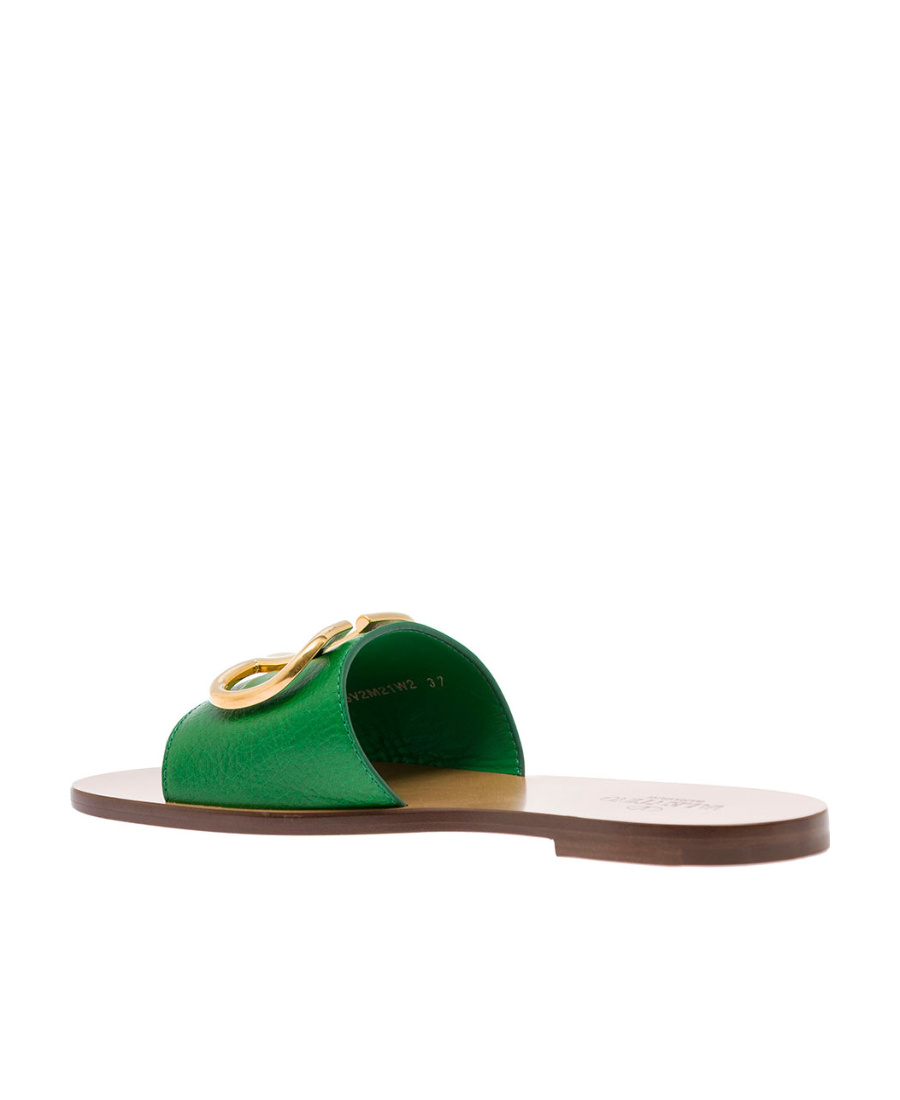 VALENTINO GARAVANI VLOGO SLIDE SANDALS