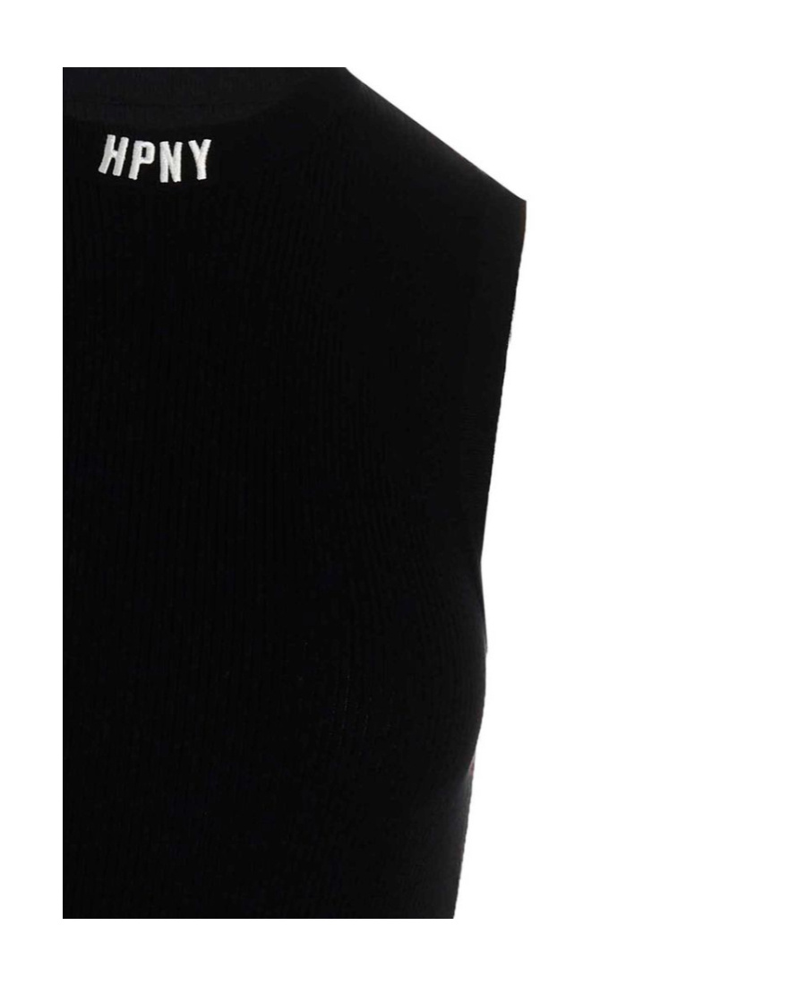 Shop Heron Preston Fine Ribbed Mini Bodycon Dress In Black