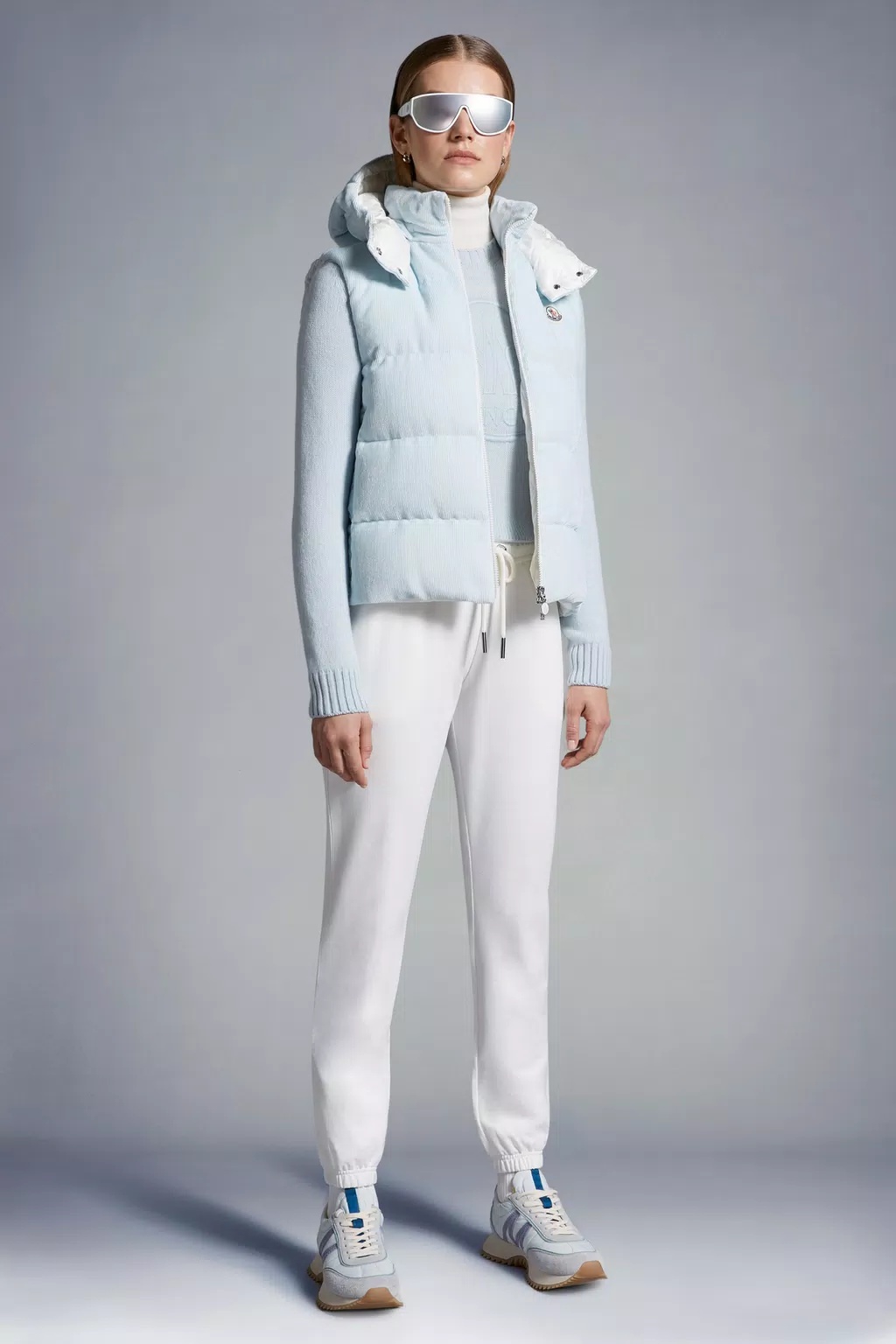 MONCLER LOGO PATCH TRACKPANTS