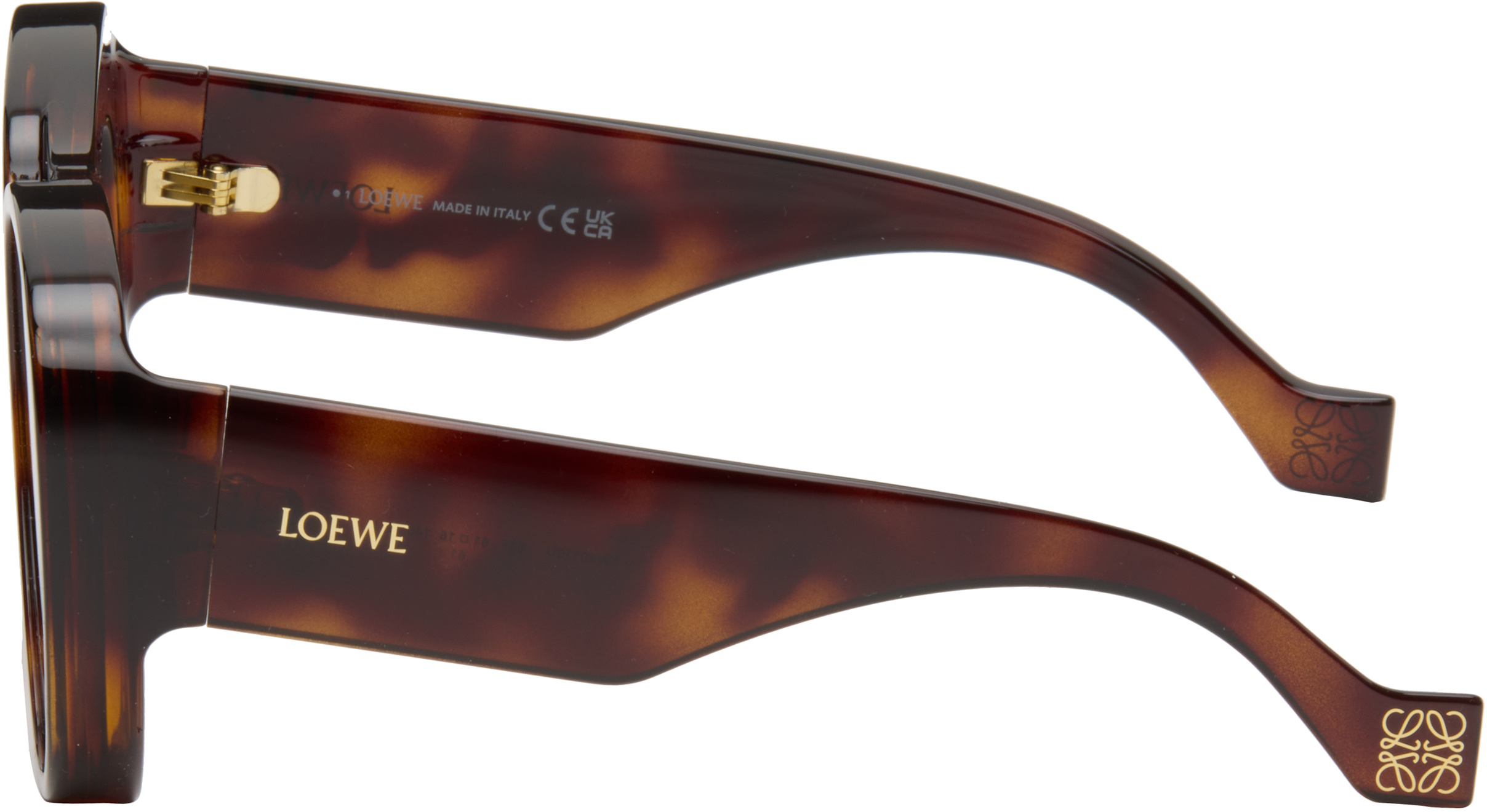 Loewe Full Frame Sunglasses In Brown