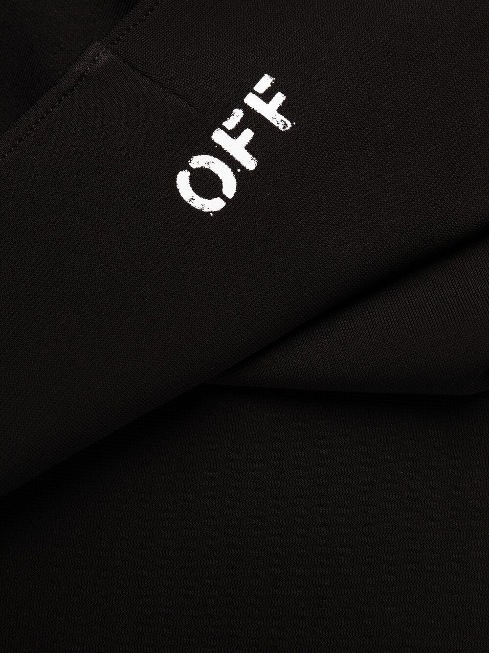 OFF-WHITE SCARF DETAIL SLEEVELESS DRESS