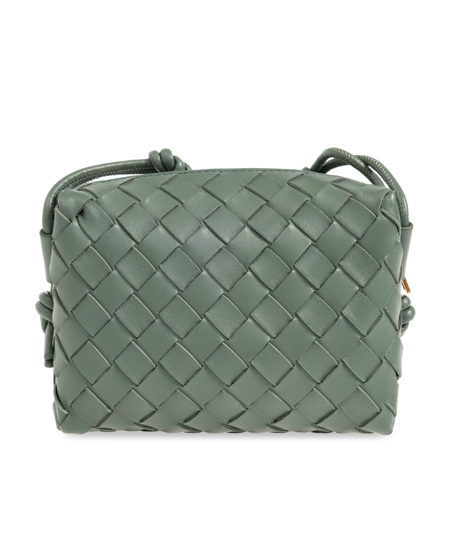 Bottega Veneta Mini Loop Camera Bag In Green