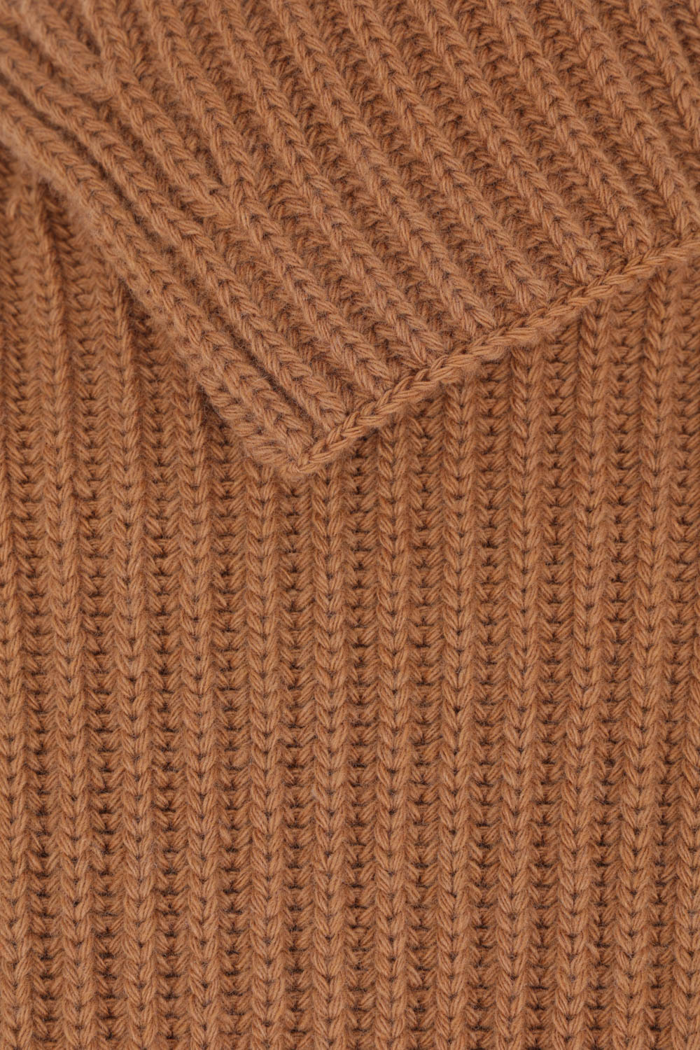 Jil Sander Long-sleeved Sweater In Brown