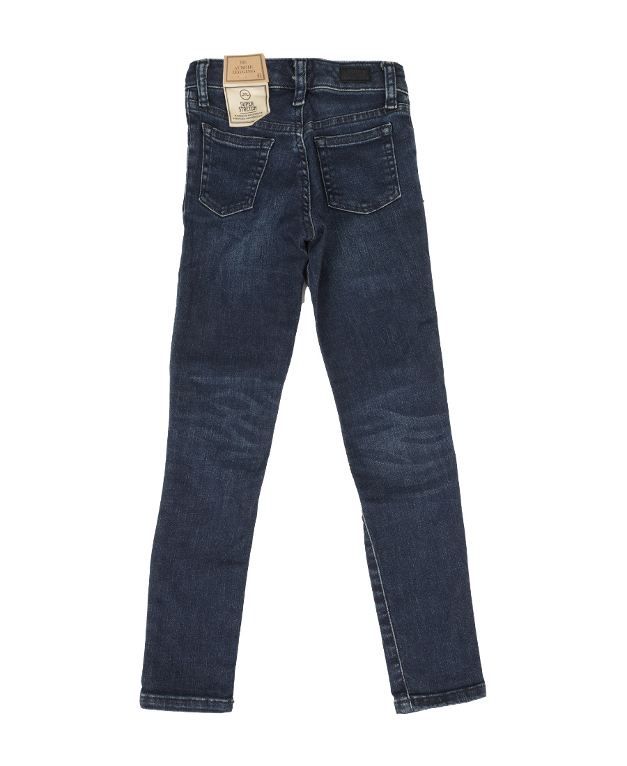 Polo Ralph Lauren Ralph Lauren Kids Logo Patch Straight Leg Jeans In Black