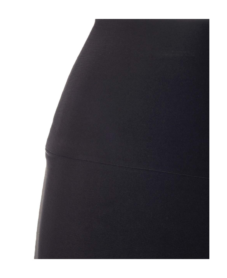 Shop Norma Kamali High-waisted Wide-leg Trousers In Black