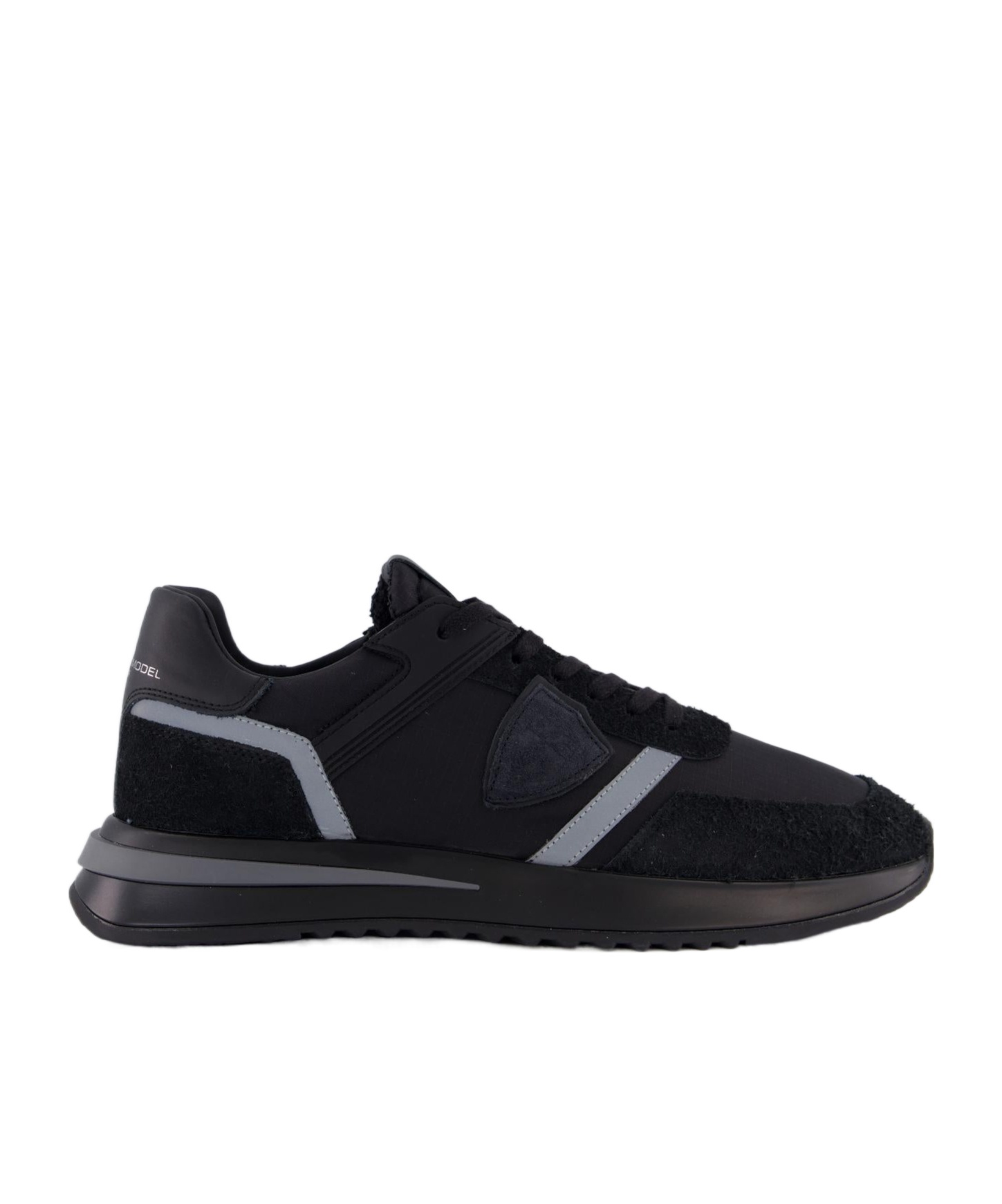 Philippe Model Laced Sneakers In Black