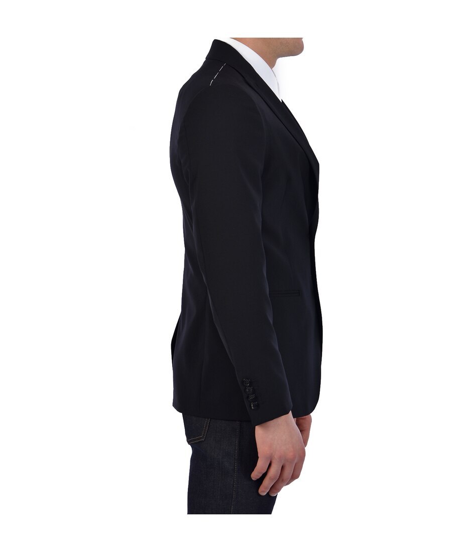 Shop Tonello Single-breasted Suit Jacket In Black