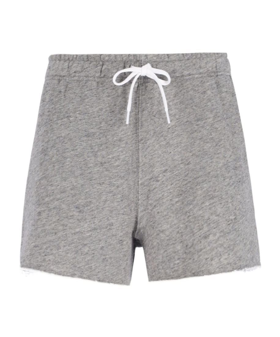Polo Ralph Lauren Straight Shorts With Back Pocket And Elastic Waistband In Gray