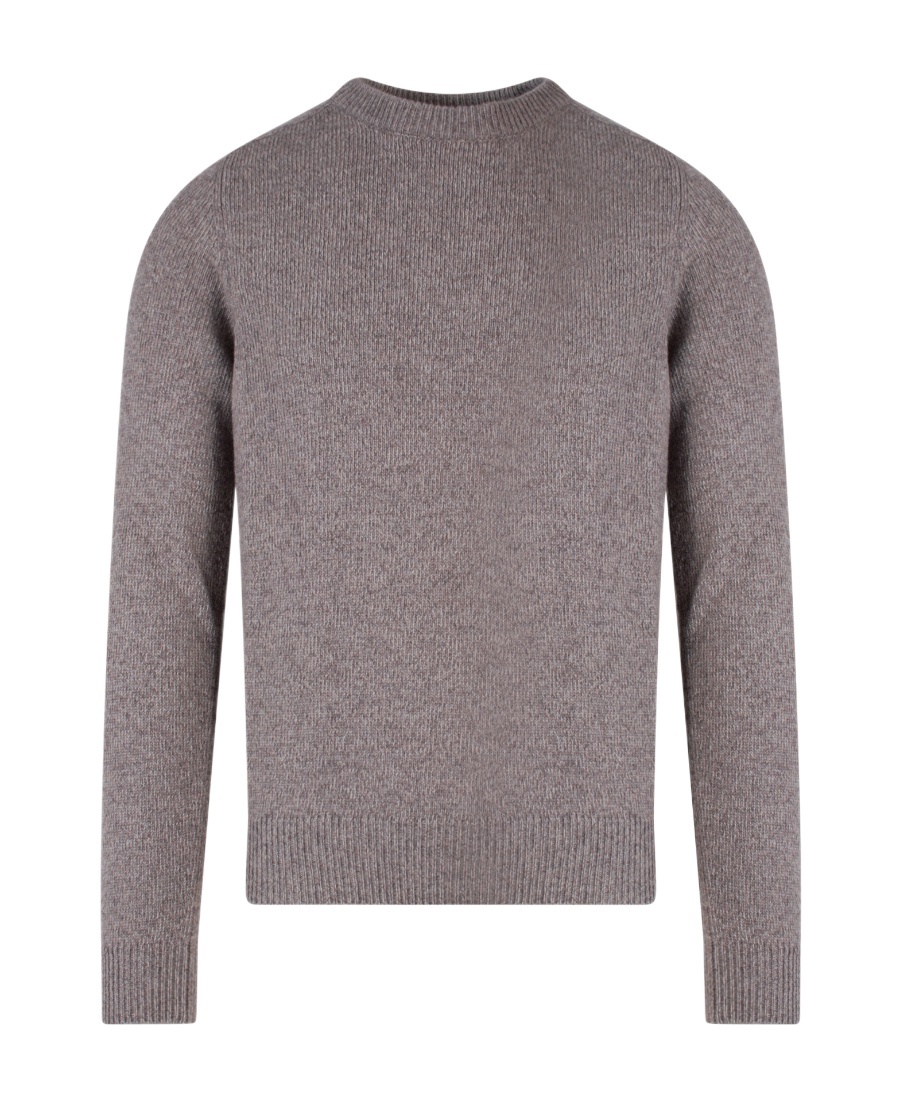 Tom Ford Textured Cashmere Jumper In Gray