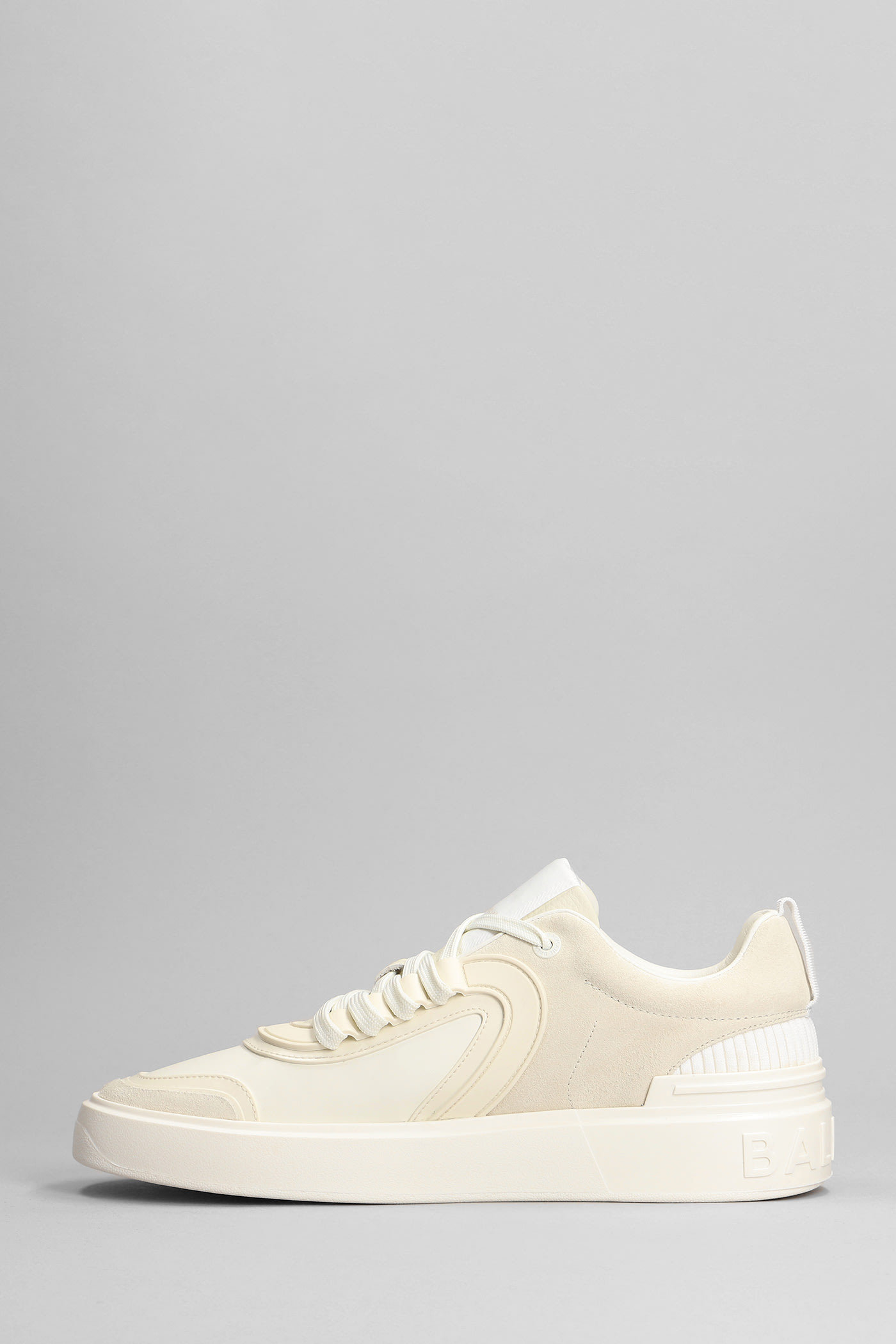 Balmain B-skate Low-top Sneakers In White