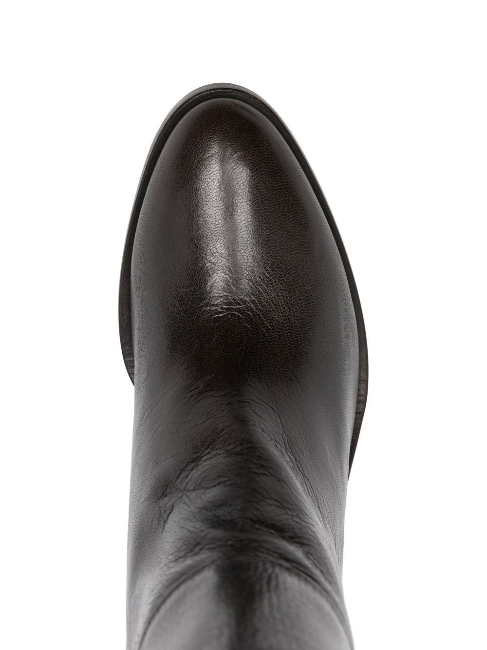 P.a.r.o.s.h Leather Boots In Black