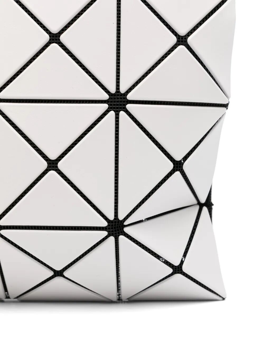 Bao Bao Issey Miyake Lucent Matte Crossbody Bag In Light Grey