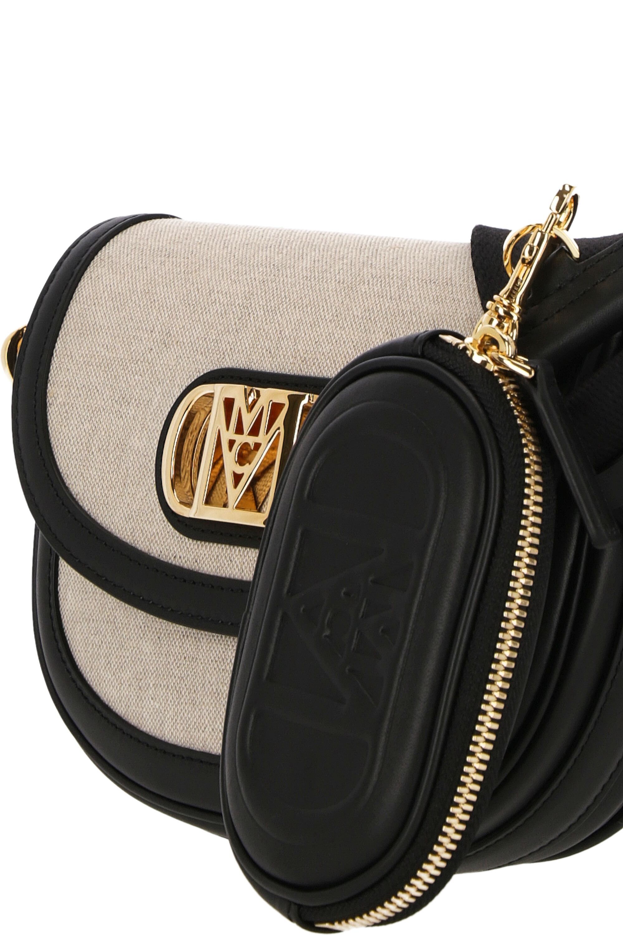 Mcm Women's Shoulder Bag In Black