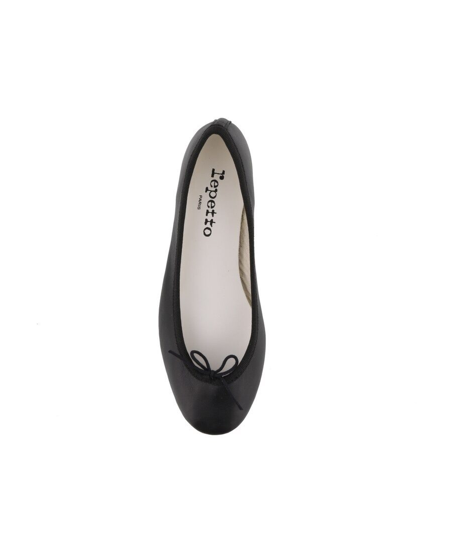 Repetto Round Head Ballet Shoes In Black